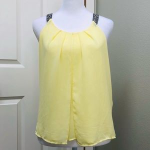 Naked zebra tank top